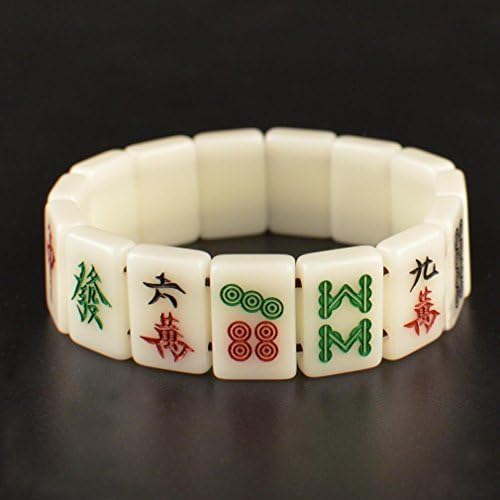 Mahjong Mini-Tiles Stretchy Bracelet